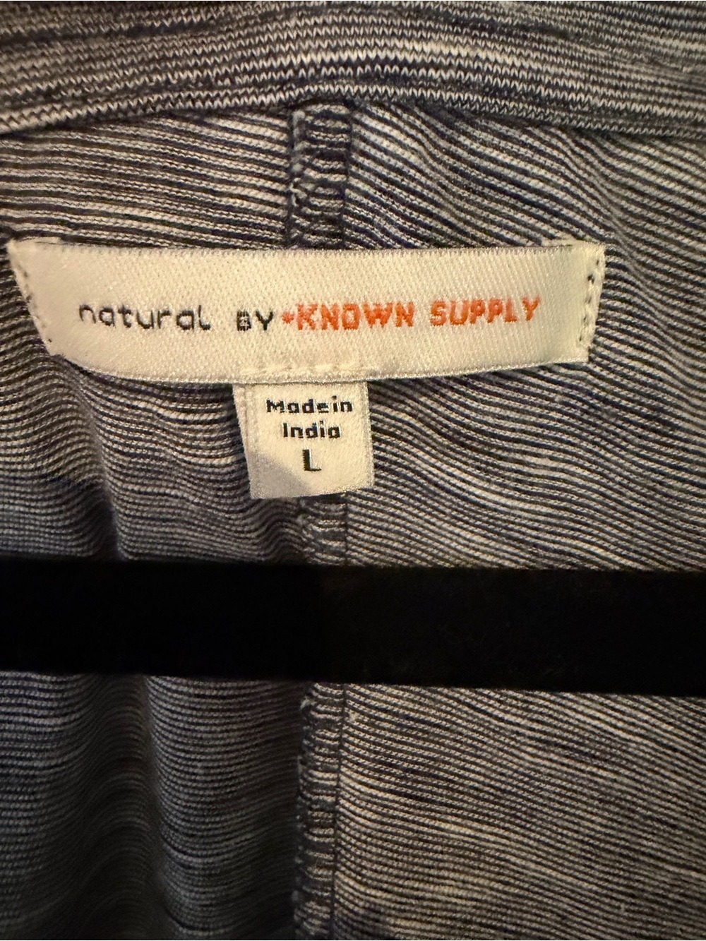 Known Supply - Heather Gray Short-Sleeve Dress - Size L - Picture 4 of 7